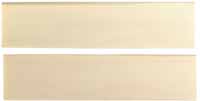 Bleached bone knife handle scales,
two scales
1/4" x 1-1/4" x 5"
